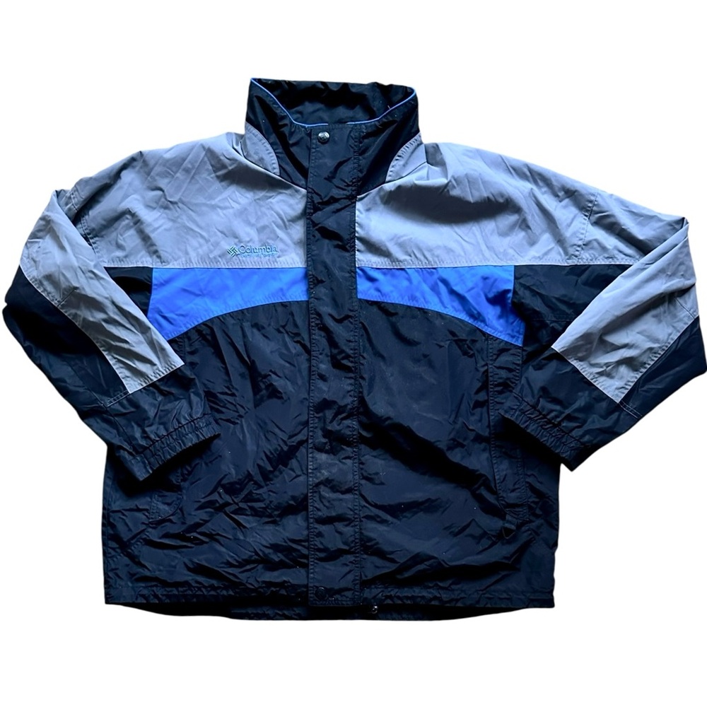 Columbia Men's Jacket XL Core Interchange Zipper Snap Cabincore Skiing Hiking